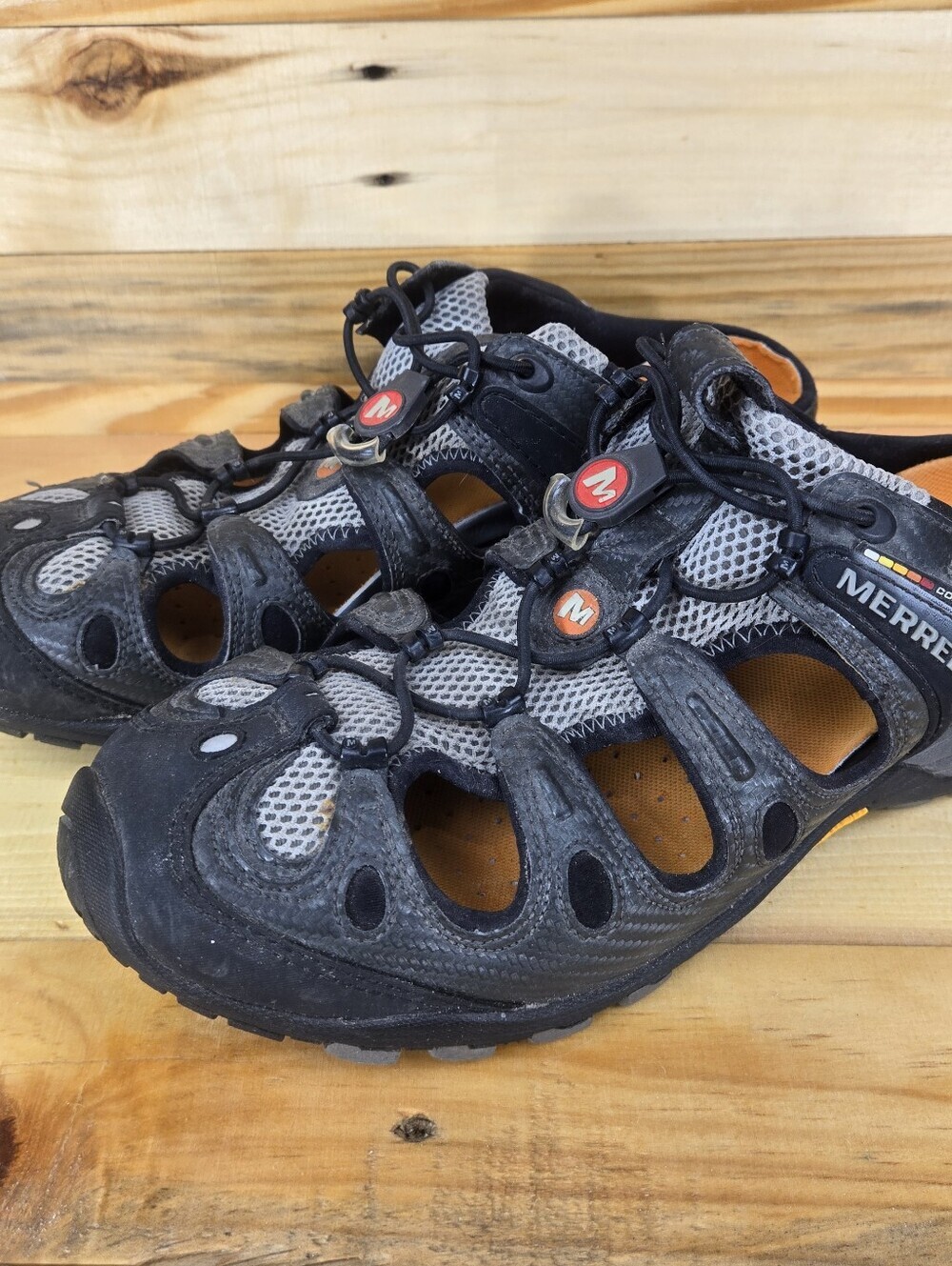 Merrell Chameleon Vibram Cargo Hiking Outdoor Sandal Men's 11 Sport Beluga
